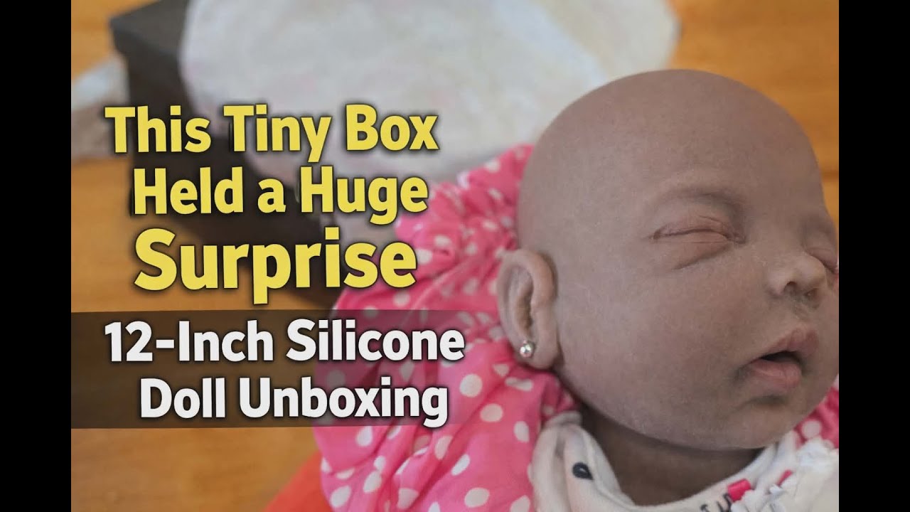 This Tiny Box Held a Huge Surprise | 12-Inch Silicone Doll Unboxing