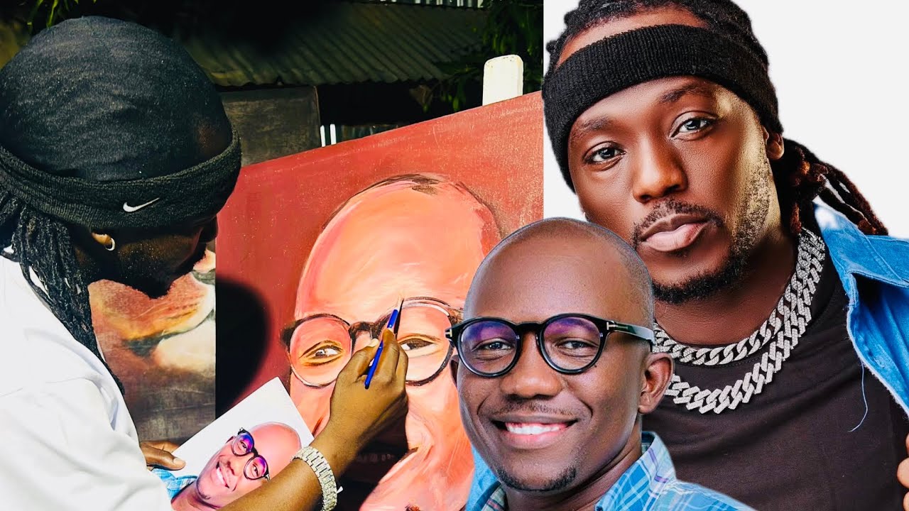 JUDAS RAP CAUGHT RED-HANDED PRETENDING DRAWING A PICTURE OF GUNYA CITY MAYOR 🤣