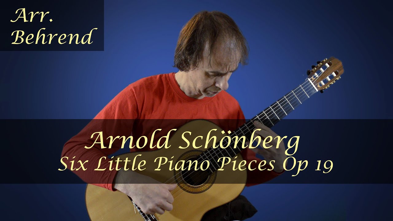 Arnold Schoenberg: 6 Kleine Klavierstücke Op. 19 Complete