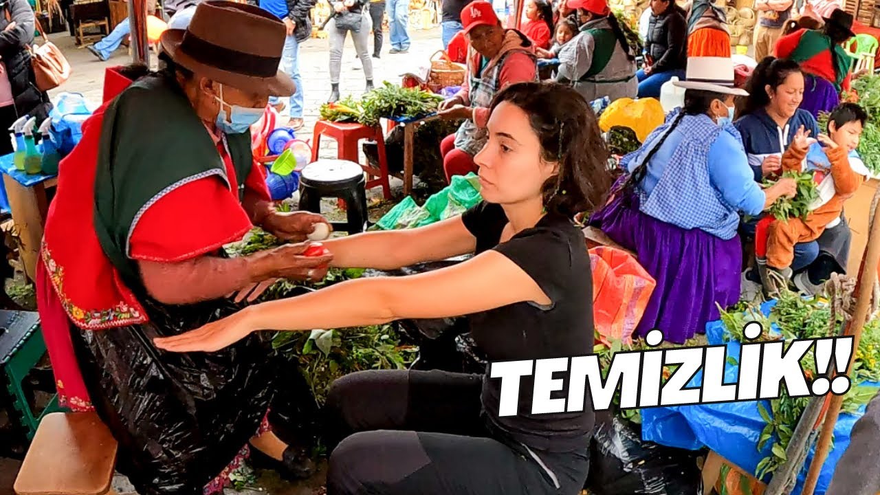 EKVADOR  Sokaklarında RUHUMU BAKIN NASIL  ARINDIRDIK? Yumurta ve  kırmızı biber mi !!(Cuenca) 🇪🇨