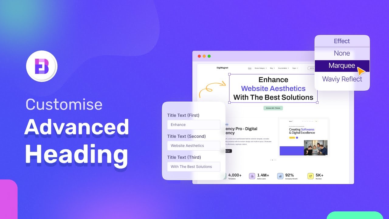 How to Design Advanced Heading in WordPress Block Editor?