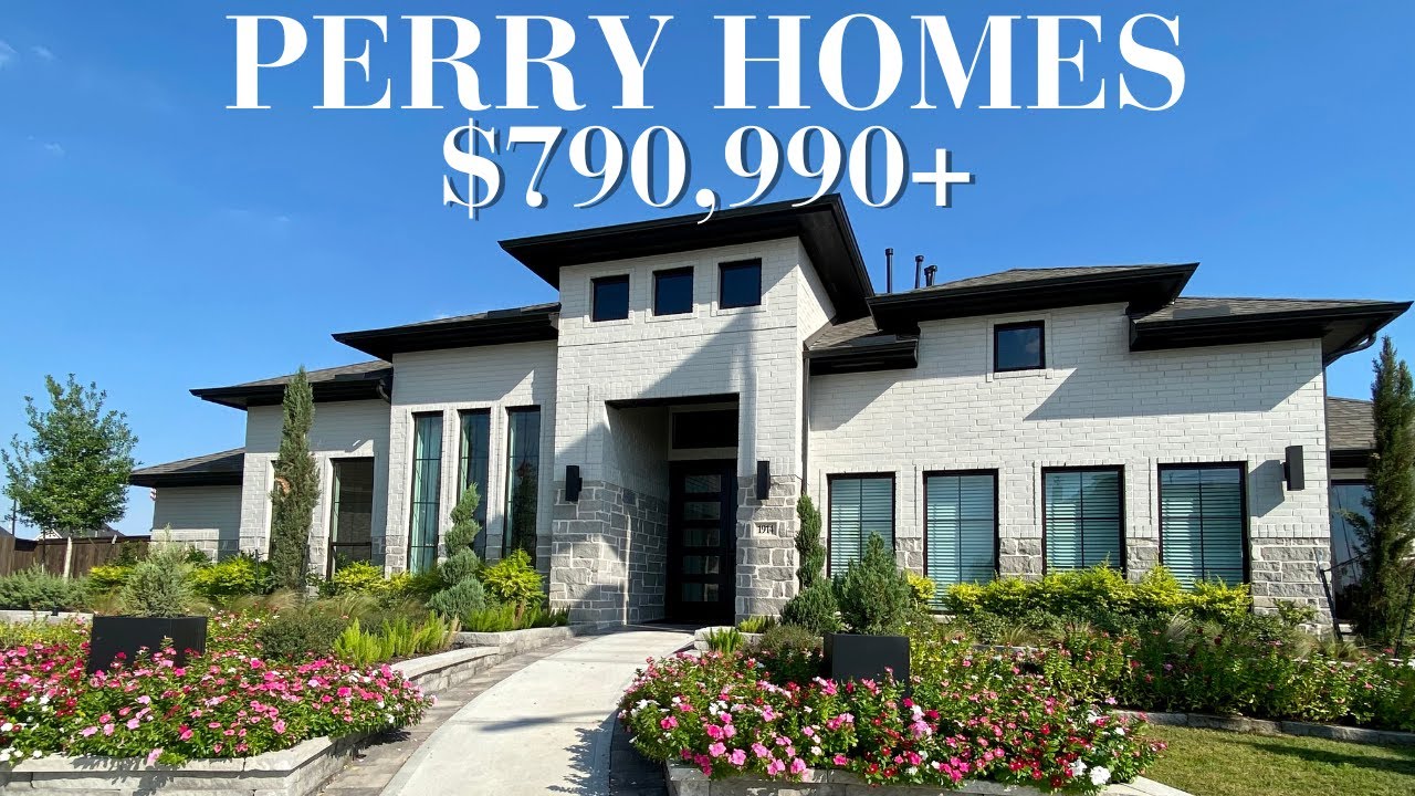 STUNNING PERRY HOMES KITCHEN! | MY FAVORITE FLOORPLAN BY PERRY |KATY TEXAS | LUXURY NEW CONSTRUCTION