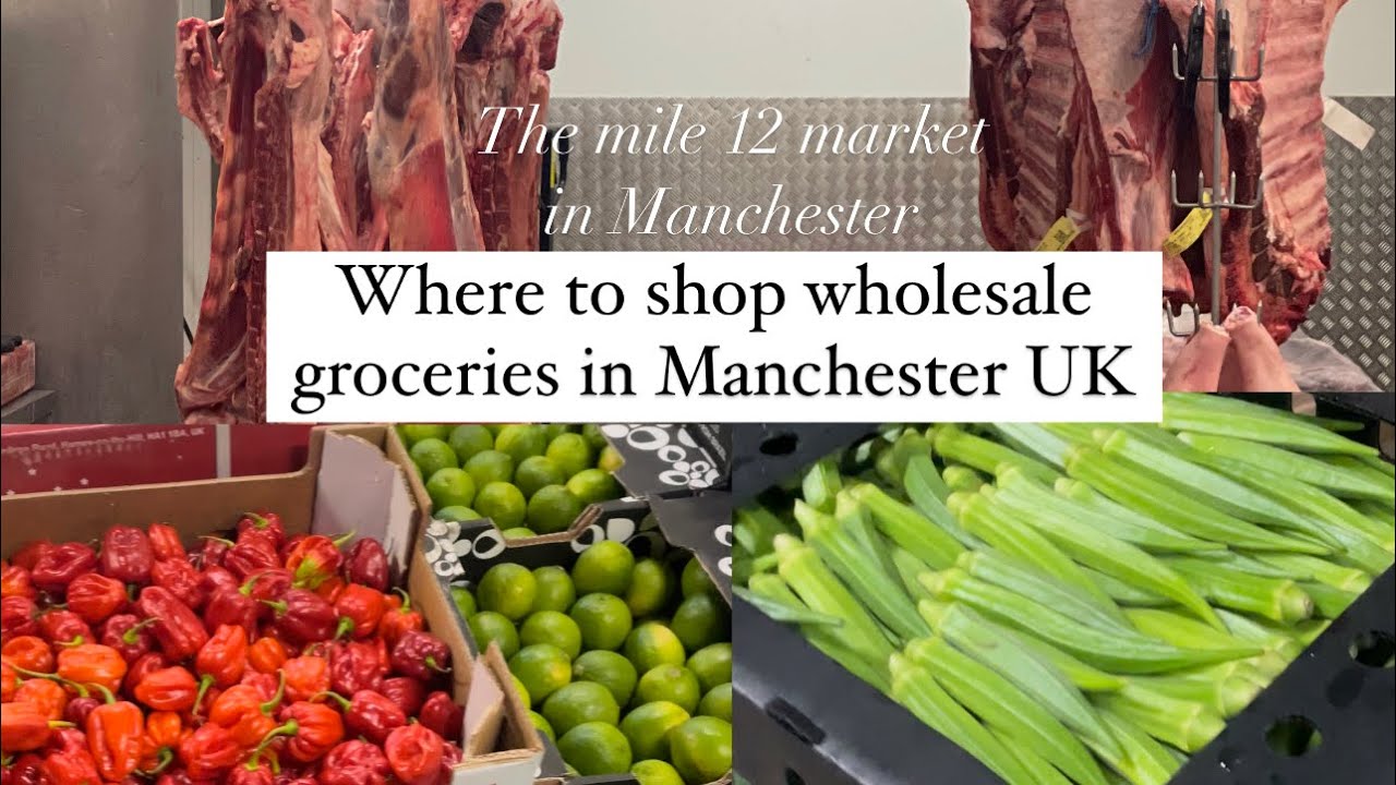 Where To Shop Local Groceries In Manchester UK.