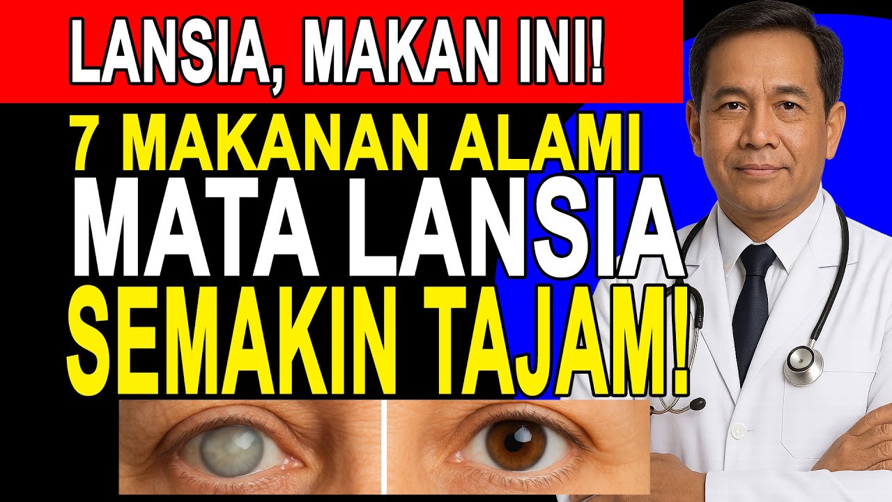 7 Jenis Makanan Alami yang bikin Mata Lansia Makin Tajam