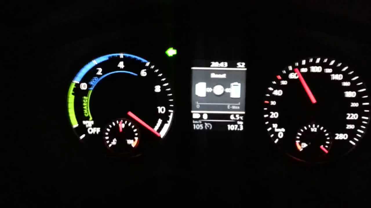 VW Jetta Hybrid 30-180 km/h im Sport Modus
