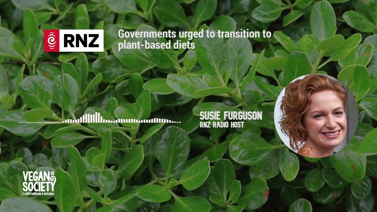 Governments urged to transition to plant-based diets - Interview w/ Susie Furguson & Claire Insley