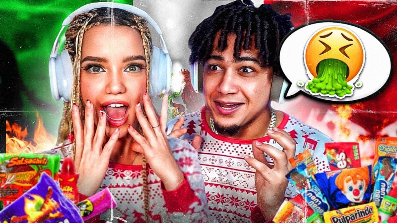 Probando DULCES MEXICANOS Con Mi Novio !!!