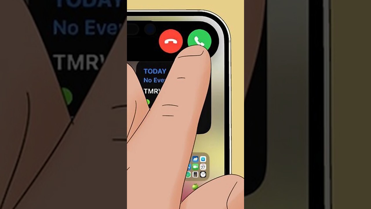 Why iPhone Has 2 Ways to Answer Calls? 🤔📱