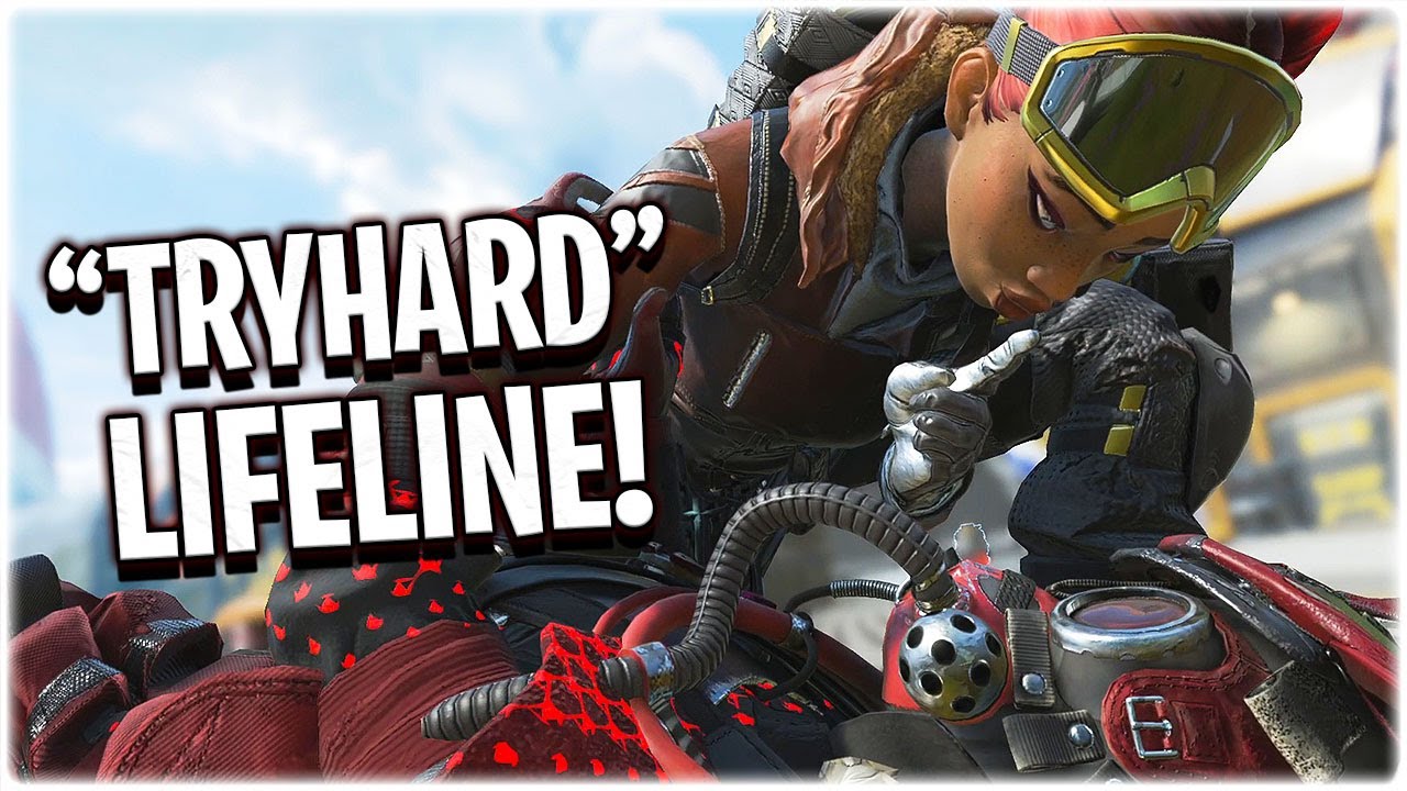 I became a sweaty Lifeline and absolutely POPPED OFF!! (Apex Legends Season 7)