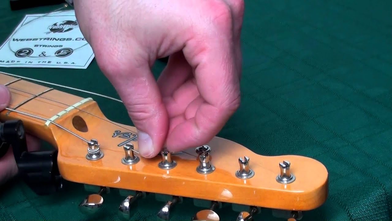 *Updated* How to String a Guitar with Vintage Style Tuners