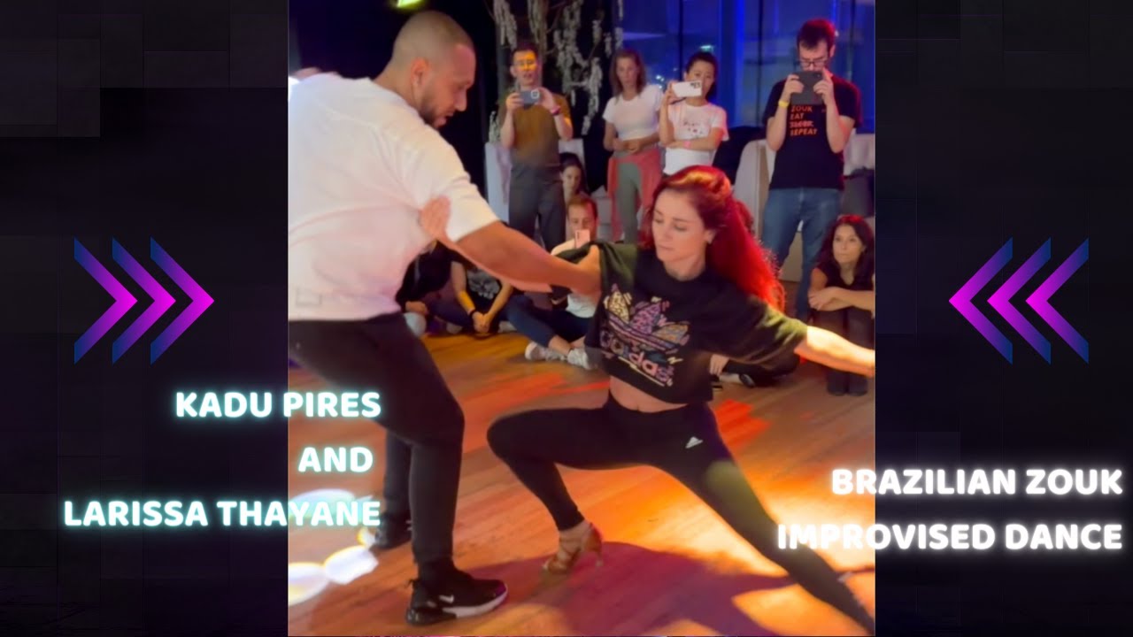 FREE FALLIN' by John Mayer | Improvised Brazilian Zouk Dance by Kadu Pires and Larissa Thayane