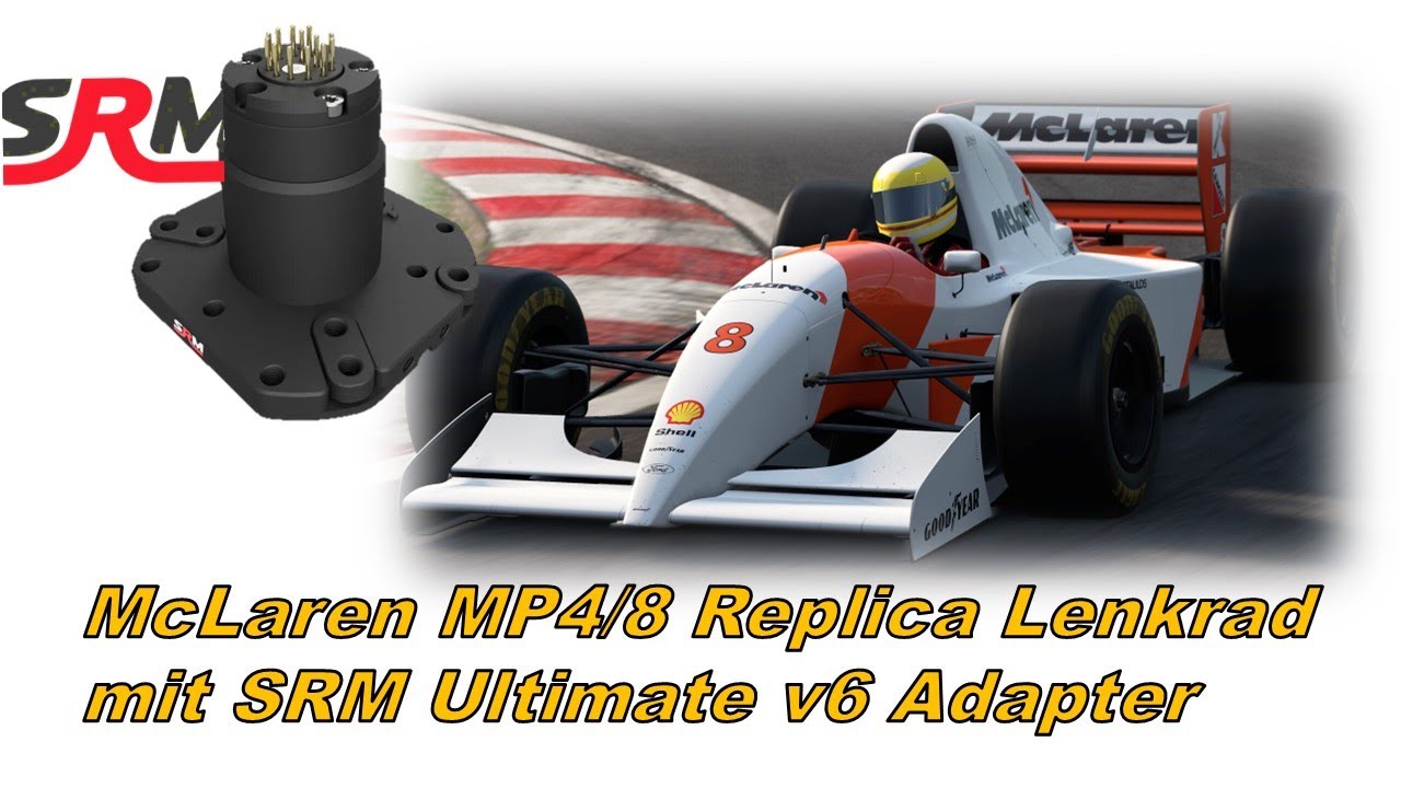 Unboxing & Montage: SRM Emulator V6 Ultimate für DIY McLaren MP4/8 Replica Lenkrad