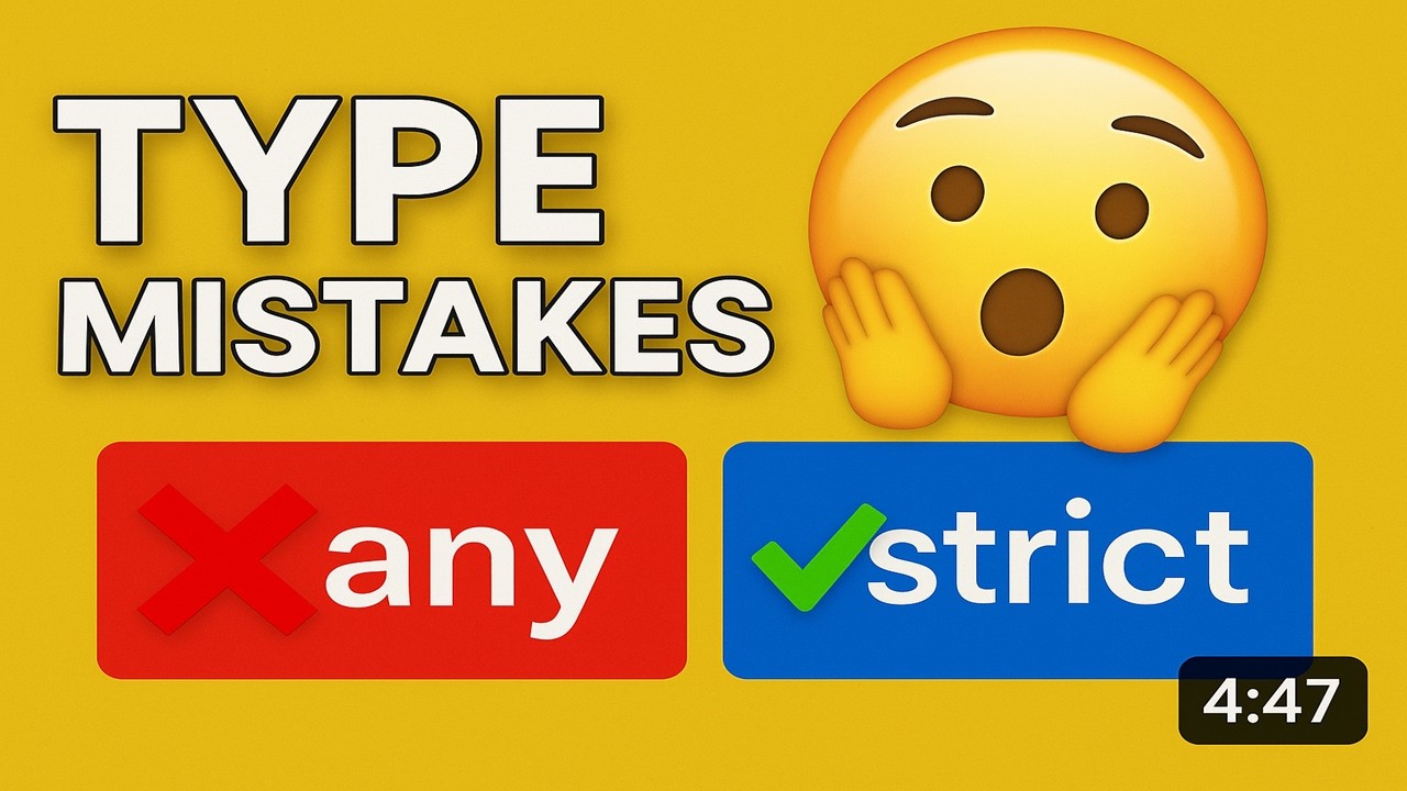 3 TypeScript Mistakes Beginners Make (and How to Fix Them)