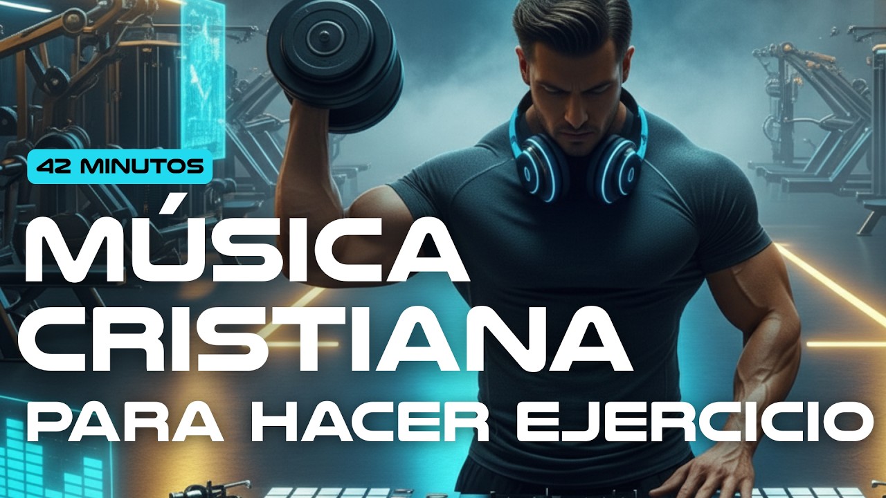 Música Cristiana para Hacer Ejercicio (42 min) | Gospel para Entrenar en el Gym / Cardio