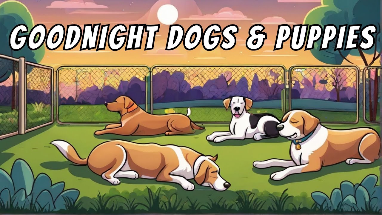 Goodnight Puppy Dogs, A Fun Sleep Story for Kids With Music