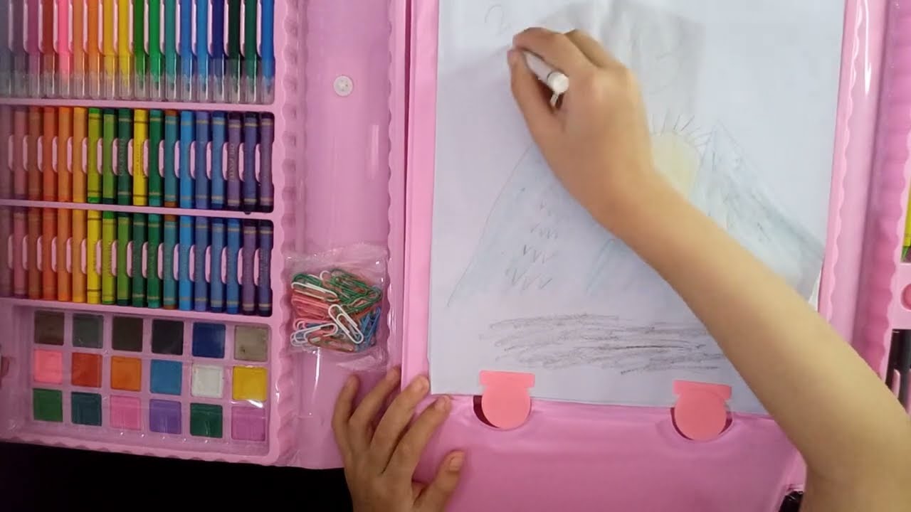 Unboxing ASMR Satisfied Super Mega Art Set 208 Pcs