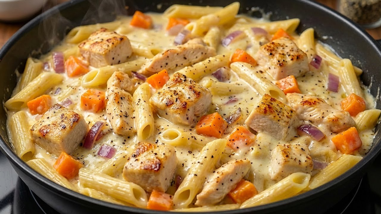 ЭТОТ трюк я узнал в ресторане! Самая вкусная паста с курицей, которую вы когда-либо пробовали!