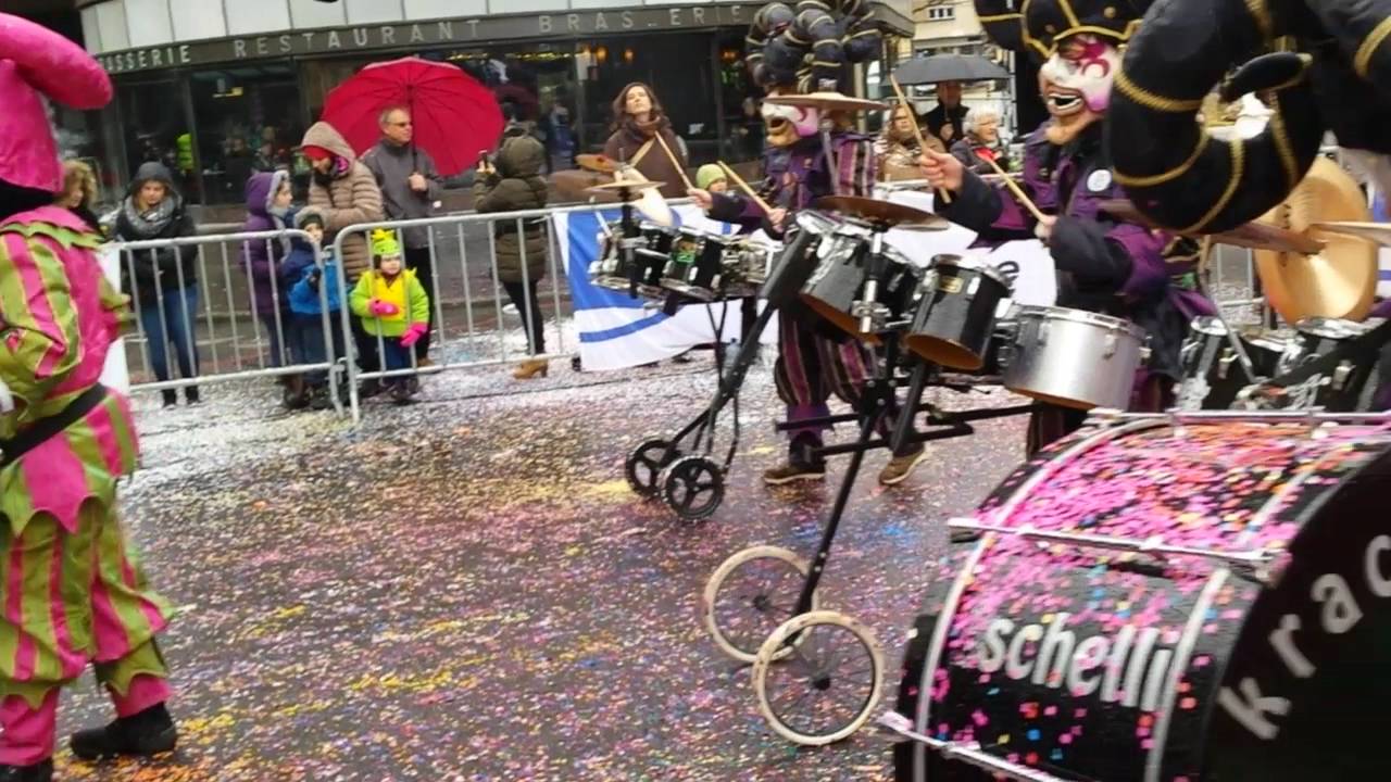 Fasnachts Umzug in Biel 2016
