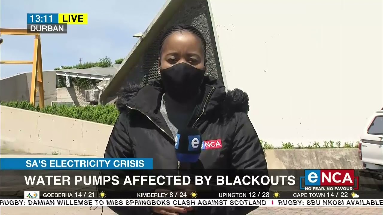 Power cuts affecting Durban water