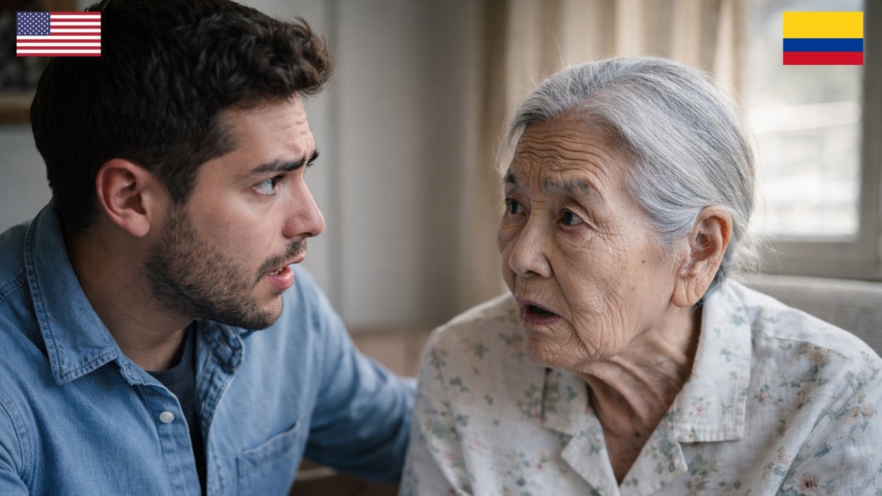 Abuela colombiana de 96 a&ntilde;os revela verdad sobre influencia de Estados Unidos y conmueve a joven