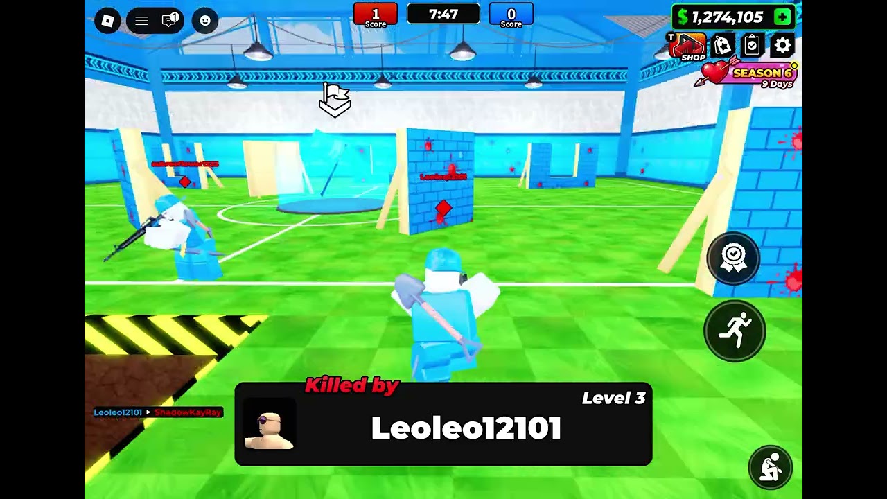 Me playing flag wars! Cooking blue bad lol!