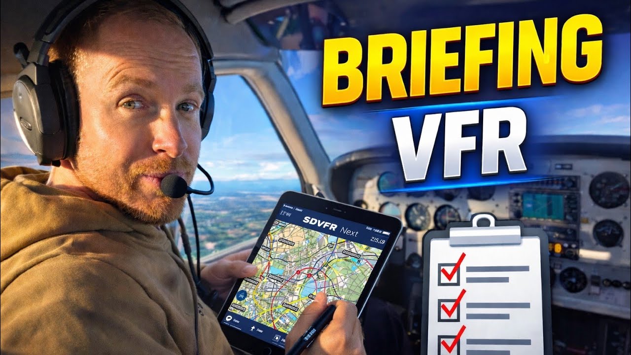 Comment je prépare un vol VFR ✈️ (briefing de pilote)