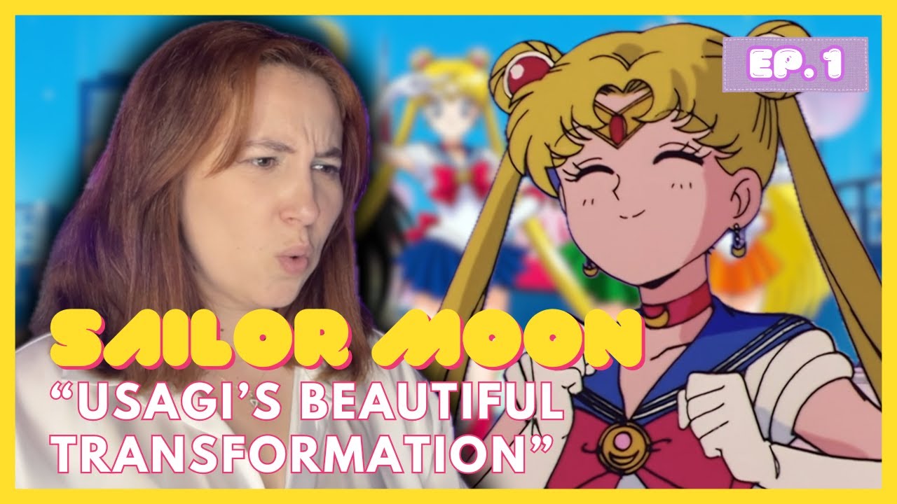 Sailor Moon | Ep. 1: Usagi's Beautiful Transformation | MireiaTV Reaction Video