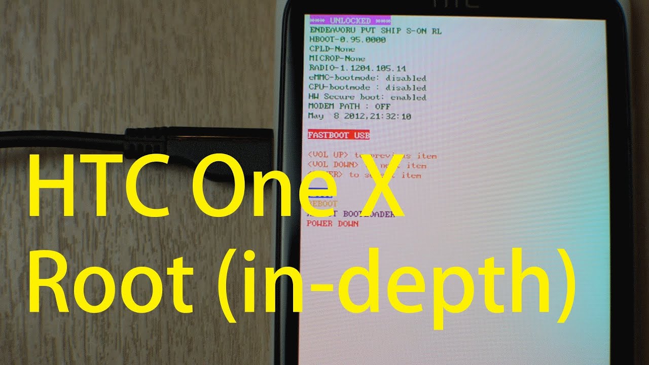HTC One X - How To Root (in-depth)