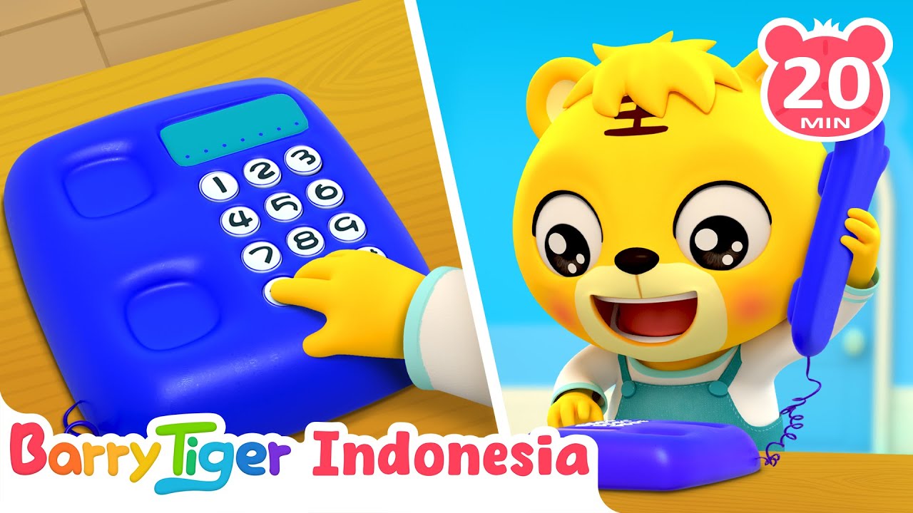 Belajar Angka 123 🎵 Lagu Edukasi Anak Balita | BarryTiger | BabyTiger