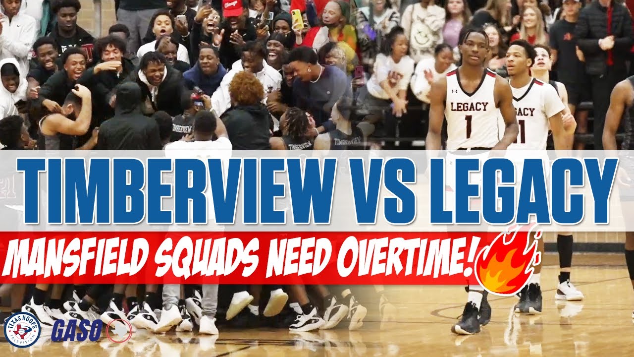 TIMBERVIEW VS LEGACY! Mansfield Schools Need Overtime!