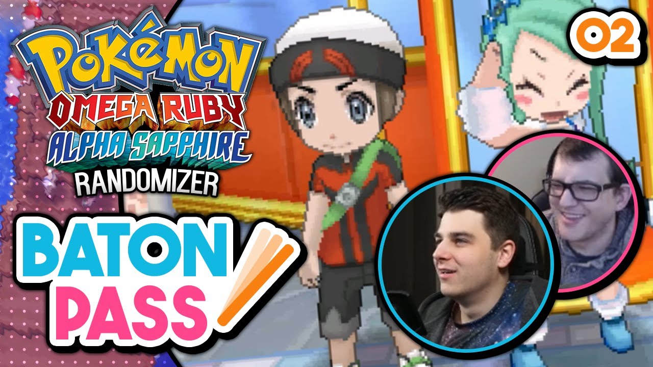 Baton Pass Challenge Race vs Shenanagans | Pokemon OmegaRuby/AlphaSapphire Randomizer #2