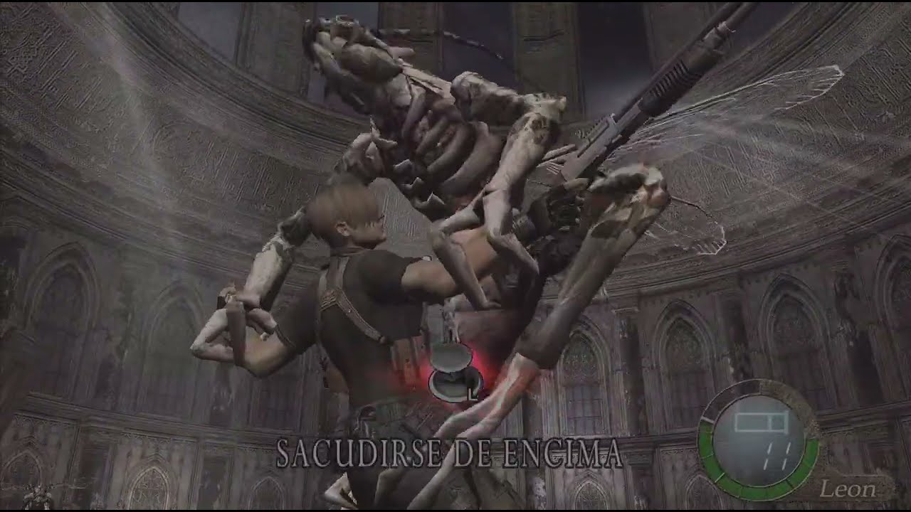 Resident Evil 4 hd gameplay PlayStation 5 comentado, Castillo 6