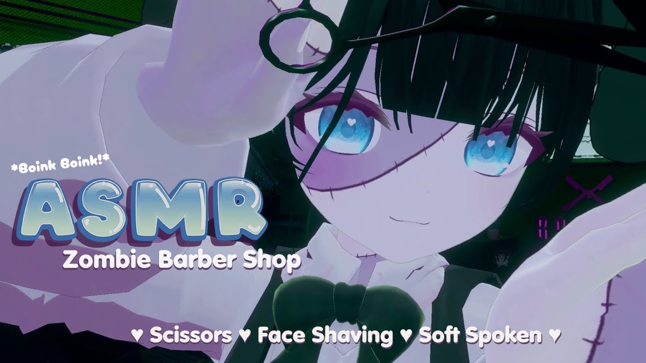 ASMR 💚 Zombie Barber Shop【VRChat】