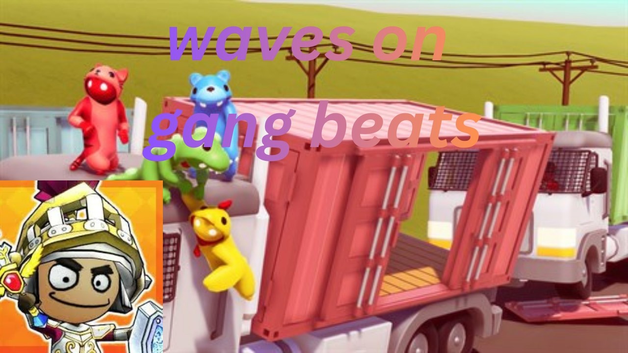 me and my friend play waves on gang beats
