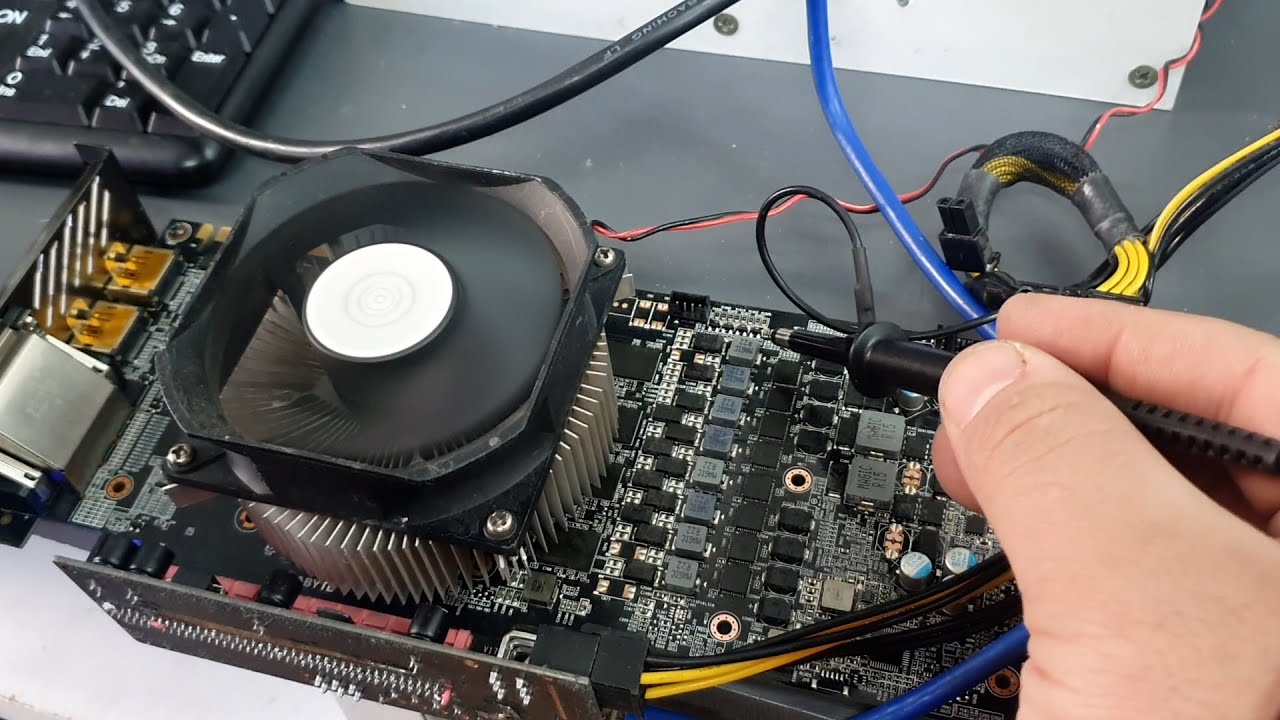 Placa de Vídeo GTX 1080 Ti em curto... Troca de DRMOS