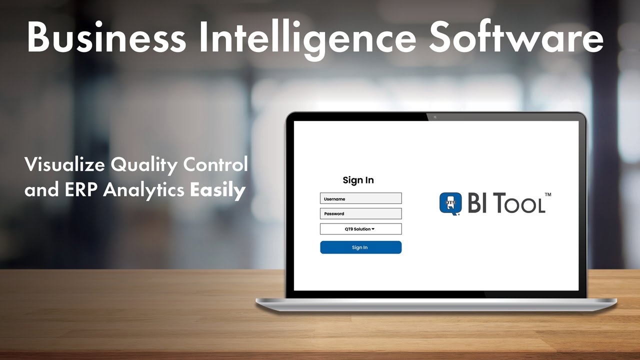 QT9 BI Software Overview | Business Intelligence Software