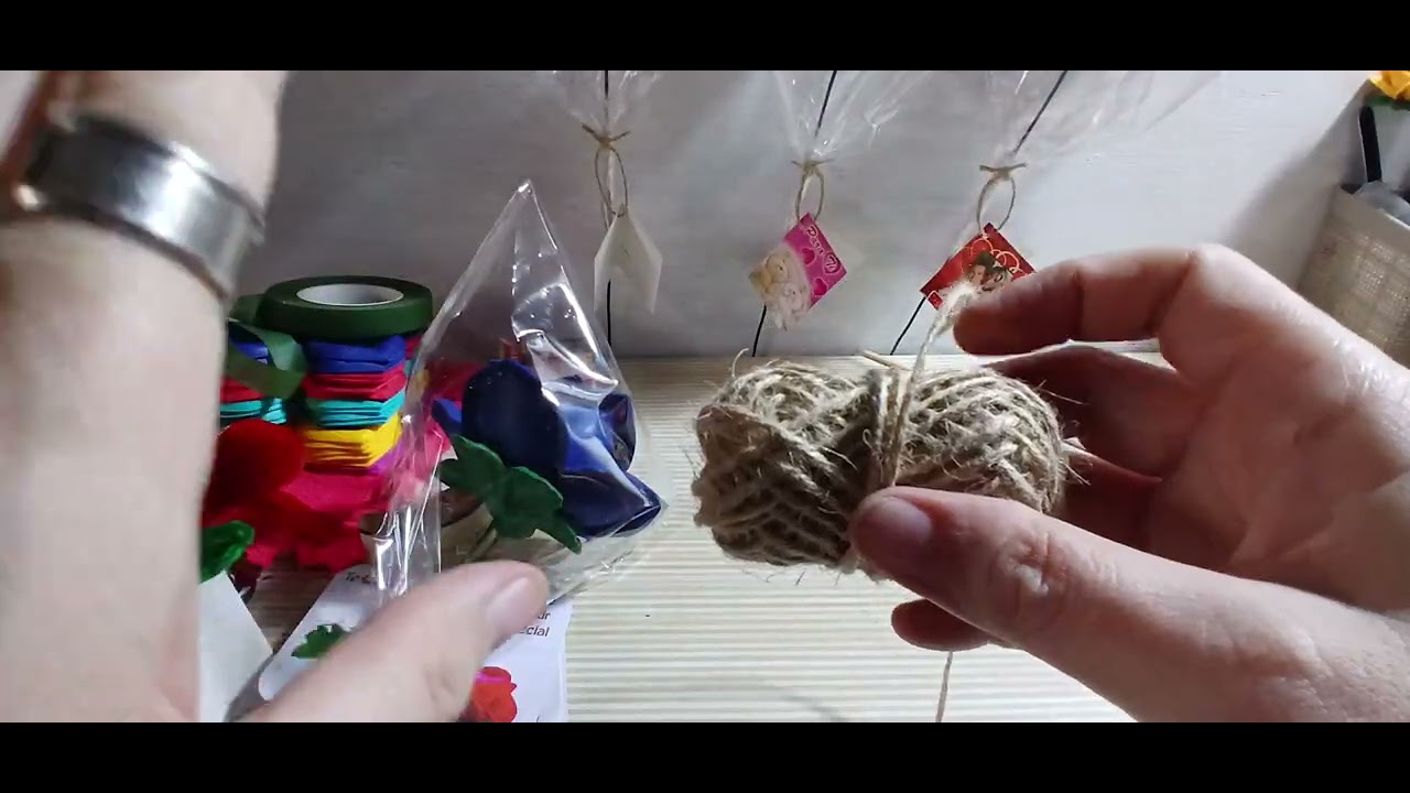Empaquetado final de las rositas de fomix. 