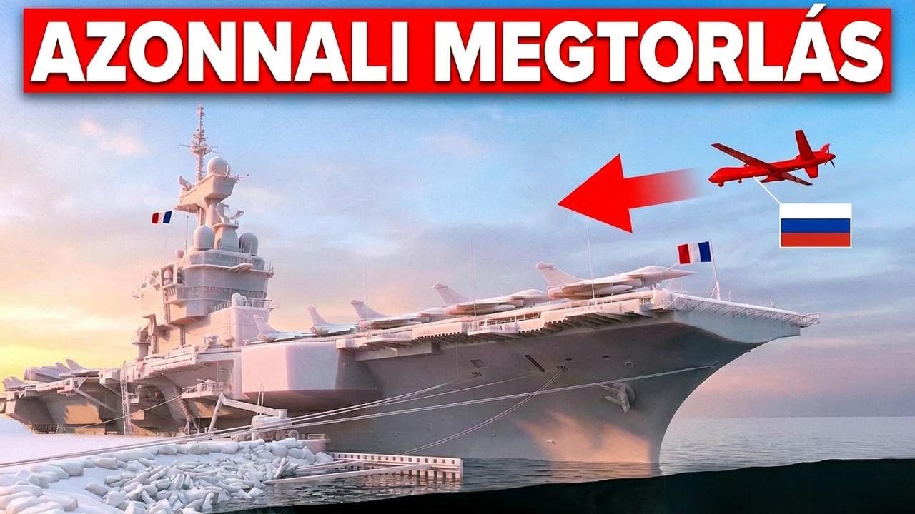 Oroszország a francia anyahajót vette célba – Moszkva kínos vereséget szenvedett