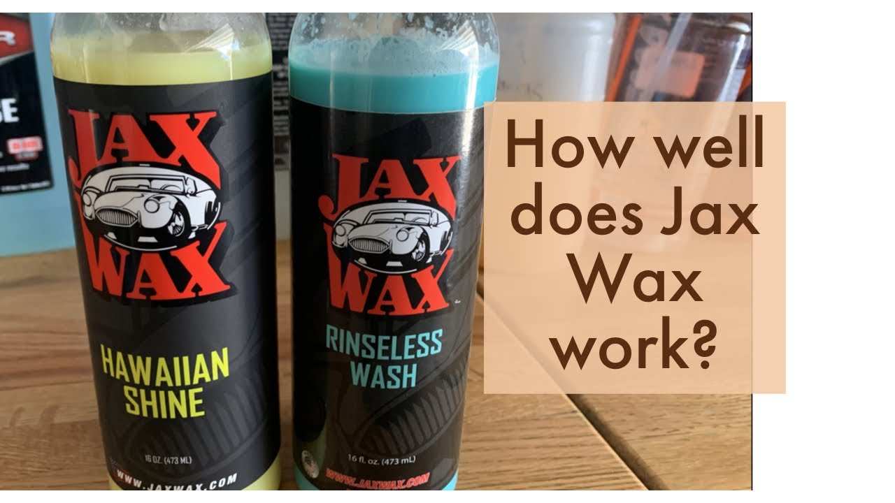 Jax Wax Rinseless Wash/Hawaiian Shine