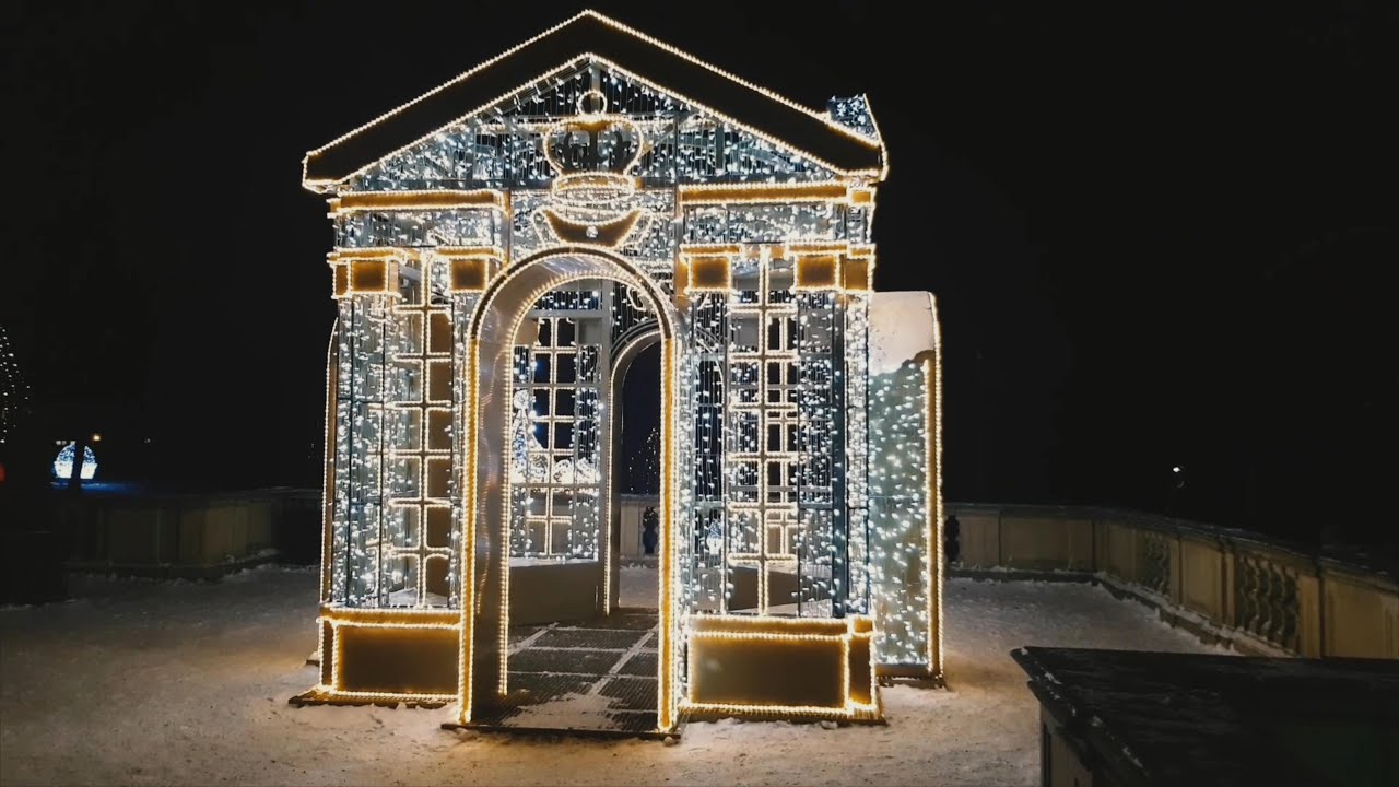 [4K] Wilan&oacute;w Kr&oacute;lewski Ogr&oacute;d Światła/Royal Garden of Light 2021