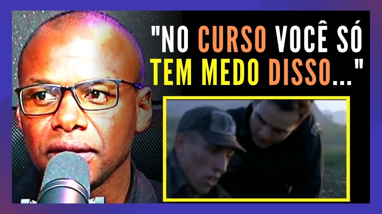 ALUNO CAVE1RA DO BOPE RJ,(MAIOR MEDO)  QUEIROZ PODCAST por andremissio queiroz