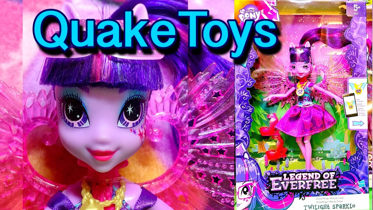 My Little Pony Equestria Girls Legend Everfree Crystal Wings Twilight Sparkle MLP SciTwi QuakeToys