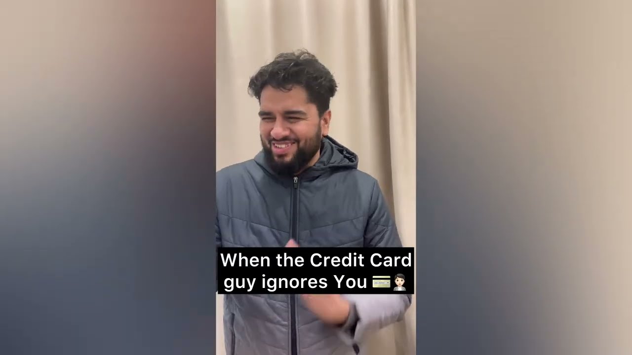 When the Credit Card guy ignores You 💳🧑‍💼