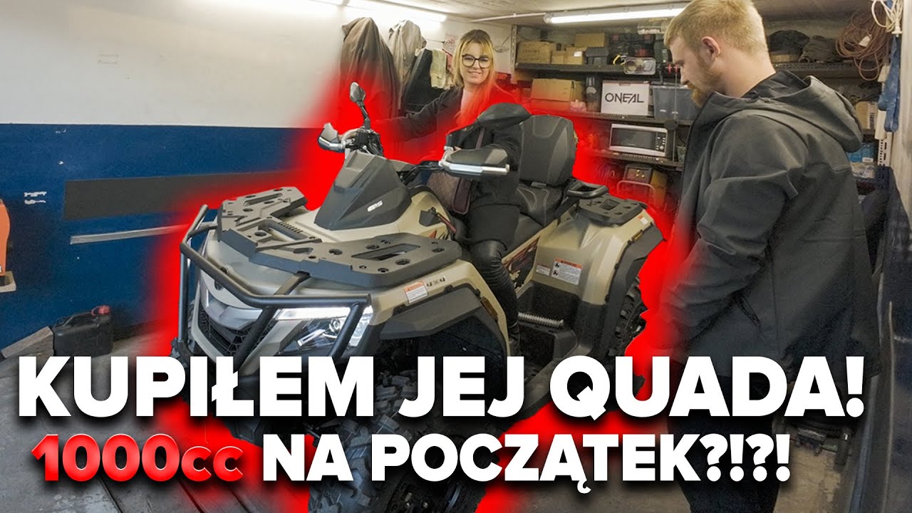 Kupiłem JEJ QUADA 😳1000cc na początek 💥 QJMOTOR SFA1000
