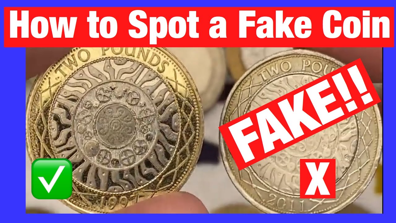 How to Spot a fake £2 Coin | Do you have  a fake coin?