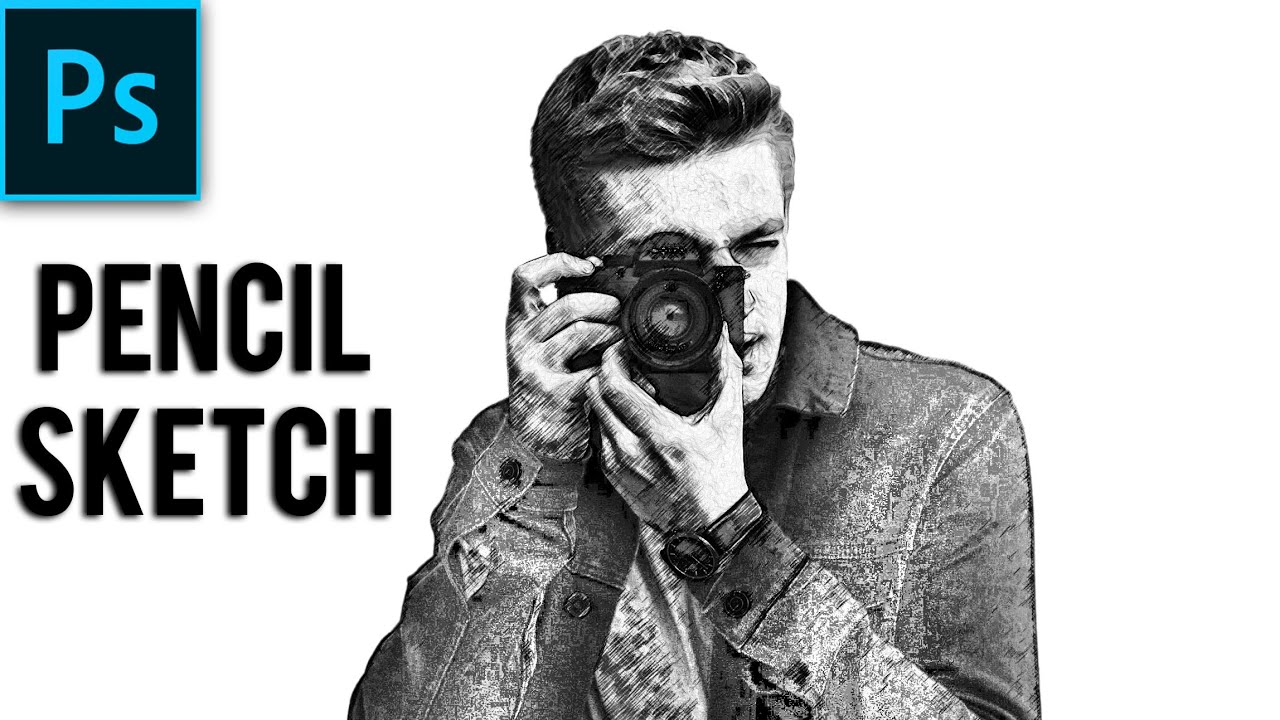 Pencil Sketch Portrait Effect | Photoshop Tutorials - Destiny of Tutorials