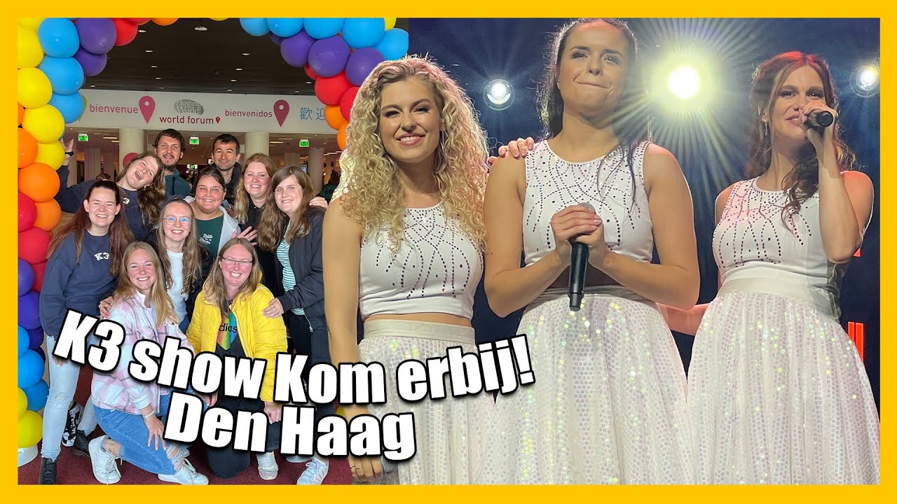 K3 tour Nederland is gestart Kom erbij in Den Haag | VLOG #107