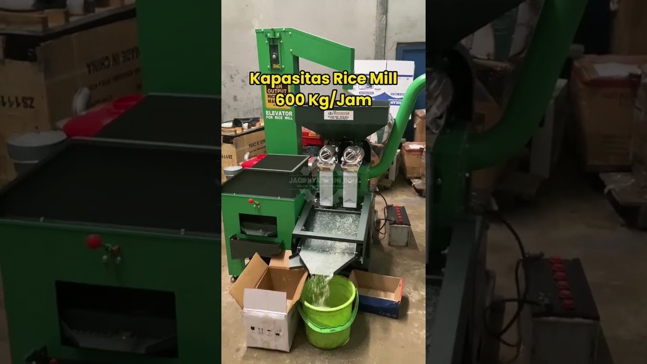 Kupas tuntas Mahkota Giling Padi KD-650 PRO D !! Kapasitas Hingga 600 Kg/Jam.