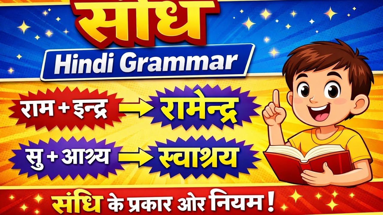 sandhi in hindi | sandhi trick in hindi grammar | swar sandhi Trick | संधि |