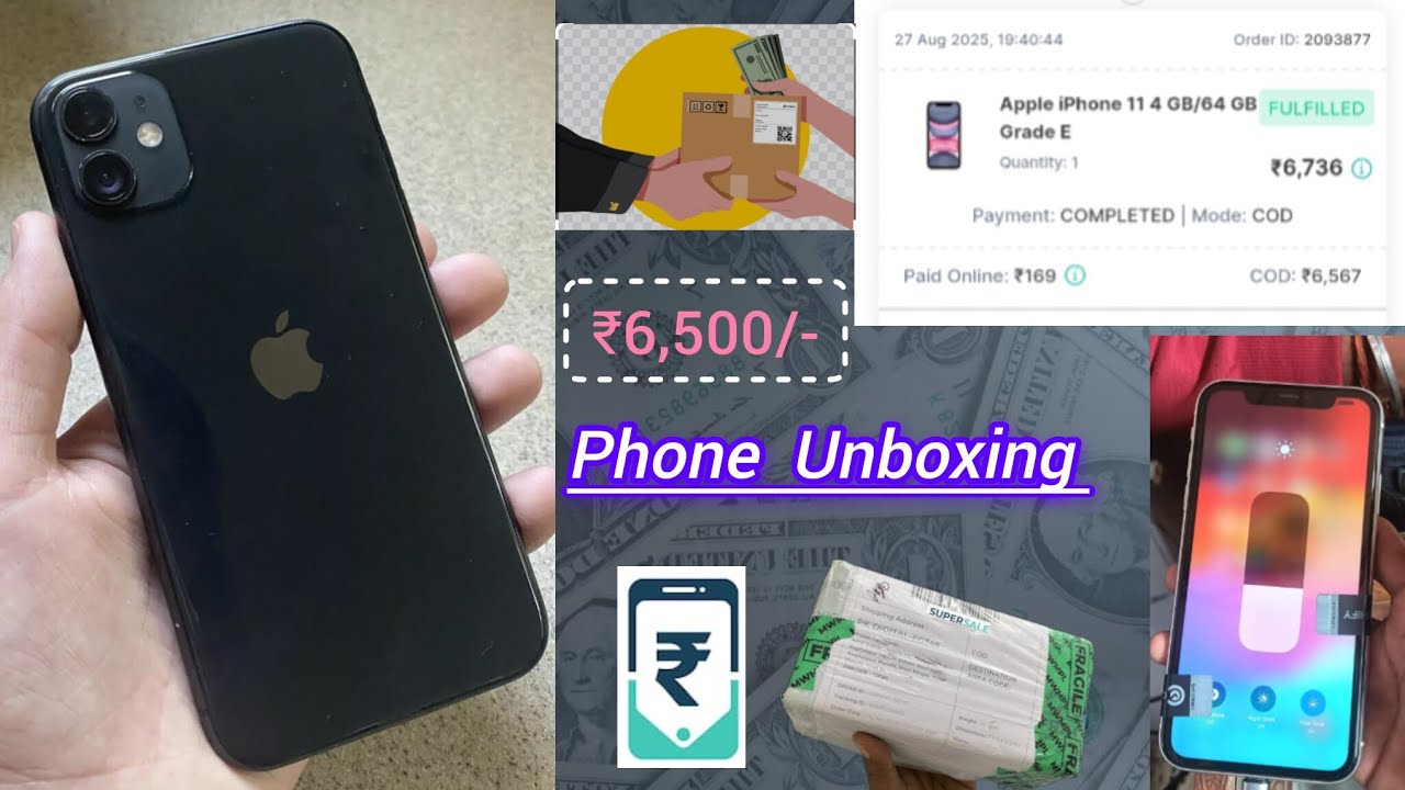 iPhone 11  ₹7,168/- 🤑 cashify super sale ✅ grade E MO: 8298252748 @Unboxing_Raju #iphone16